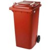 Popolnica 120 l červená UH kuka