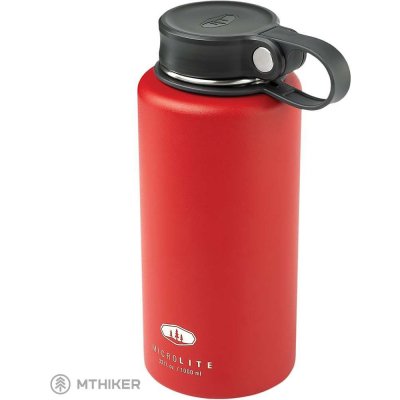 GSI Outdoors Microlite 1000 Twist termo fľaša, 1 l, haute red