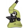 Mikroskop Levenhuk Rainbow 50L Plus Lime - zelený, celkové zväčšenie minimálne 64 x, celko (69104)