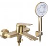 Vaňová batéria so sprchou Rea Avalon zlatá
