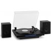 Auna TT-Play PLUS, gramofón, reproduktory, max.20W, BT, 33/45 rpm (MG_TT-Play PLUS BK)