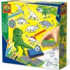 SES Pečiatky dinosaury