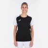 ACADEMY IV SHORT SLEEVE T-SHIRT BLACK WHITE XS