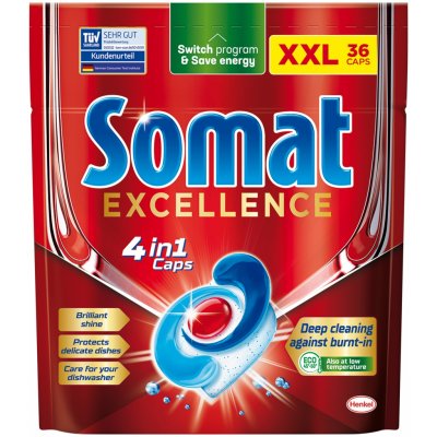 Somat Excellence 4v1 Kapsule do umývačky riadu 36 ks