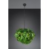 TRIO Reality R10464015 LEAVY závesné svietidlo D700mm 4xE14 čierna matná, zelená