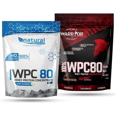 Warrior WPC 80 whey proteín 400 g