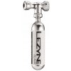 LEZYNE-CONTROL DRIVE CO2 SILVER GLOSS WITH 25G CARTRIDGE Strieborná