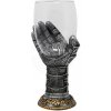 MystiCalls Skleněný pohár v sevření železné rukavice