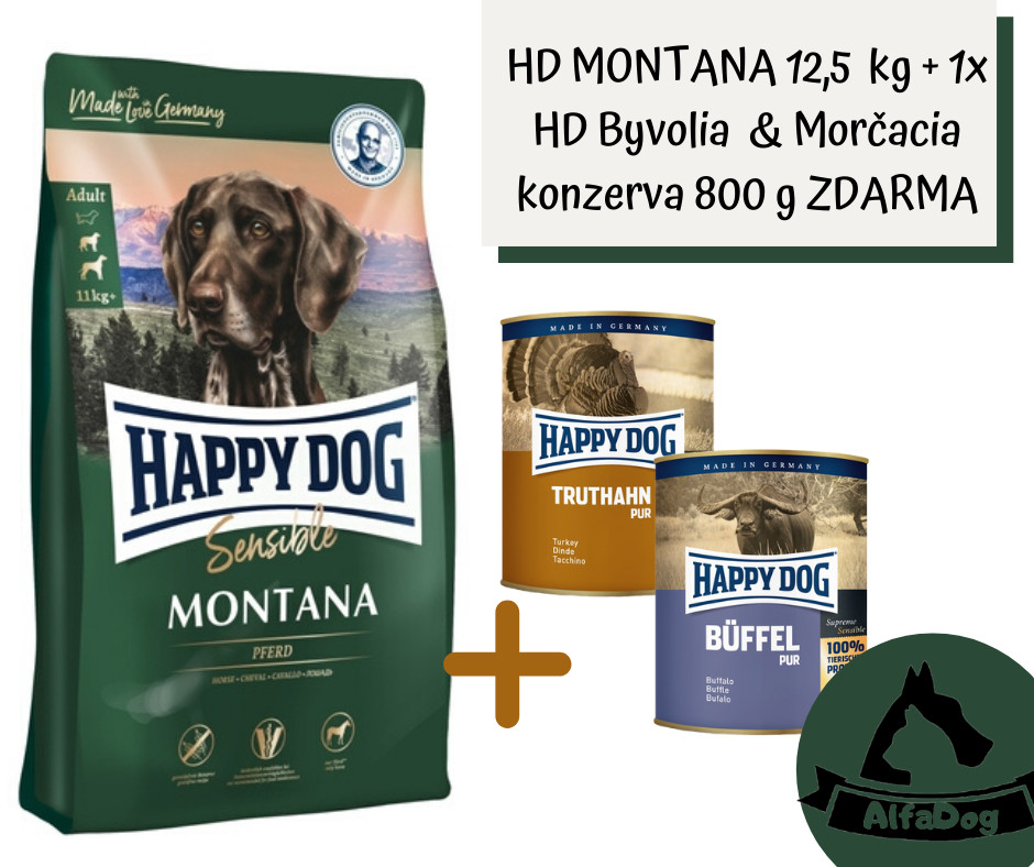 Happy Dog Supreme Sensible Montana 10 kg