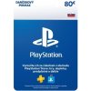 Sony PlayStation Store predplatená karta 80 €