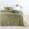 Sametový přehoz na postel Luiz6 světle zelený new Zelená 220x240 cm