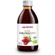 Berries BIO šťava z divokej ruže 100% 250 ml