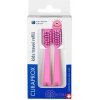 CURAPROX Kids travel refill CS 5500 ružový, DUO náhradné hlavičky na kefku, ultra soft 2 ks