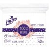 Papierové vatové tyčinky 100% natural Linteo 80 ks vo vrecku