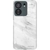 Picasee silikónový prehľadný obal pre Xiaomi Redmi 13C 4G - White marble