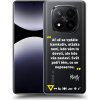 Picasee silikónový prehľadný obal pre Xiaomi Redmi Note 14 Pro+ 5G - Kazma - SVĚT PATŘÍ TĚM, CO SE NEPOSEROU