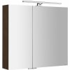 Sapho MIRRÓ galérka s LED osvetlením, 80x70x16cm, borovica rustik MC080-0016