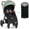 PETITE&MARS Kočík športový Street2 Air Oak Iron Green + PETITE&MARS fusak Jibot ZADARMO