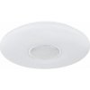 GLOBO 41367-24 SULLY stropné svietidlo LED D410mm 24W/1500lm 3000-6500K RGB biela, opál, stmievateľné, diaľkové ovládanie, raimbow efekt