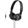 SONY sluchátka MDR-ZX310AP, černá