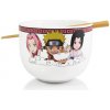 Naruto Shippuden Miska Naruto Ramen Bowl with Chopstick 414ml Team Seven