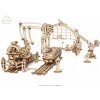 Ugears 3D puzzle Železniční jeřáb manipulátor 354 ks