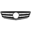KITT Front Grille suitable for Mercedes C-Class W204 S204 Limousine Station Wagon (2007-2014) Piano Black