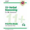 11+ GL Verbal Reasoning Practice Book & Assessment Tests - Ages 7-8 (with Online Edition) (CGP Books)(Brožovaná)