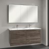 Villeroy & Boch Finero umývadlo so skrinkou 130 cm sivá S00405RKR1