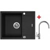 Set Sinks Linea 600 XC Granblack + Vitalia