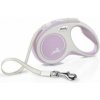 Vodítko FLEXI Comfort S pásek 5m/15kg růžová NEW