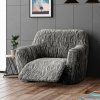 GA.I.CO poťahy UNIVERSO NOVÉ žíhané čiernobiele relaxačné kreslo 70 - 90 cm