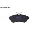 Sada brzdových platničiek kotúčovej brzdy SKF VKBP 80344