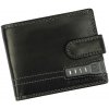 Roncato 185-85 čierna pánska kožená peňaženka 11,5 x 9 x 2,5 cm