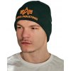 Alpha Industries 3D Beanie Force Green čiapka Farba: zelená, Veľkosť: Unisex
