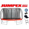 Trampolína Jumpex SST 366 cm červená s vnútornou sieťou.