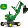 Rolly Toys RollyDigger John Deere Samohybný Bager Odrážadlo - Zelený