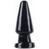 Hidden Desire Extreme Buttplug Cone Head Large 17cm Black