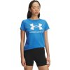Dámske tričko s krátkym rukávom Under Armour LOGO SS TEE W modré 1356305-402 - S