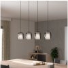 Eglo | Eglo 901193 - Luster na lanku CIAMPINO 4xE27/28W/230V šedá | EG901193