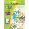 CRAYOLA Vyfarbovacie puzzle Bluey 12 dielikov
