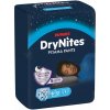 Huggies DryNites L Plienkové nohavičky pre chlapcov (27-57 kg) 9 naťahovacích nohavičiek