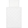 KLUPS Výplň perinka + vankúš do postieľky celoročná Lux white 135 x 100 + 60x40 cm WPL_CAL_135X100