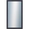 DANTIK - Zrkadlo v rámu, rozmer s rámom 50x90 cm z lišty 4020 šedá (2768)