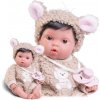 Antonio Juan 85317-1 Picolín medvídek - realistická panenka miminko s celovinylovým tělem - 21 cm (7-85317-1)