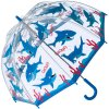 Bugzz@Soake Kids detský priehľadný dáždnik Bugzz Kids ŽRALOK