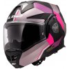 Preklápacia moto prilba LS2 FF901 Advant X Ultra Grey Purple P/J 3XL (65-66)