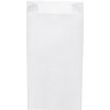 Wimex Papierové vrecko s bočným skladom biele 10+5 x 22 cm `0,5kg` (1000 ks)