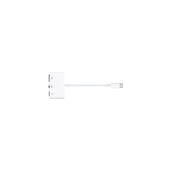 Sim karta a kupón Adaptér COTEetCI 3v1, USB-C na 3,5 mm + USB a USB-C