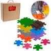 Woopie ortopedická senzorická podložka Puzzle 7 el. + 4 malé